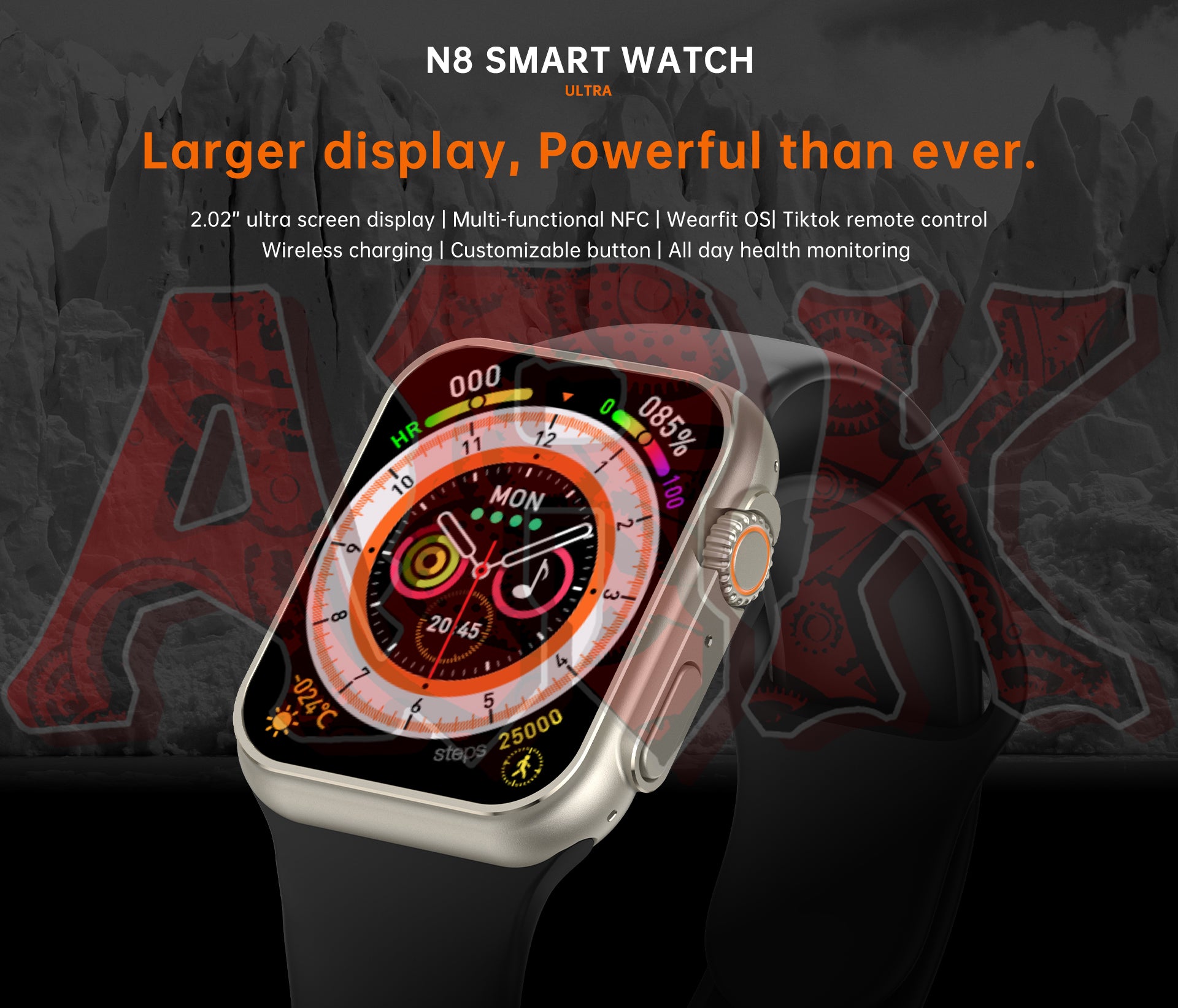 N8 Ultra Plus Smart Watch